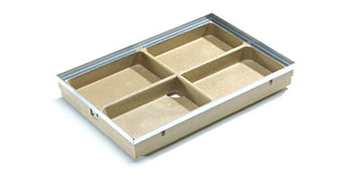 Cleanbox (polyesterbeton) 40/60/8,0