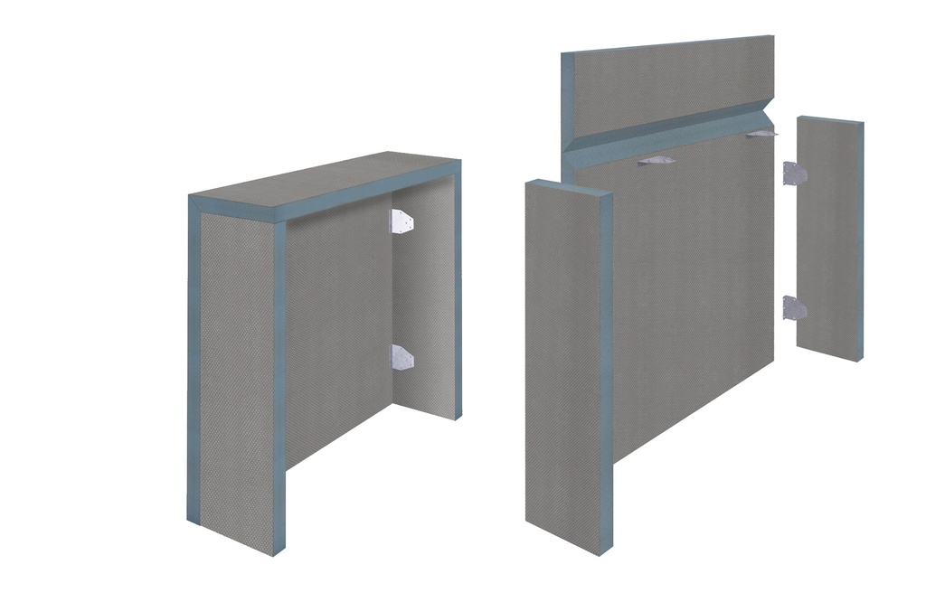 Bouwplaat voor hangtoilet 120/130/2,0 cm