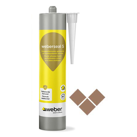 Silicone Weberseal S coffee 300ml