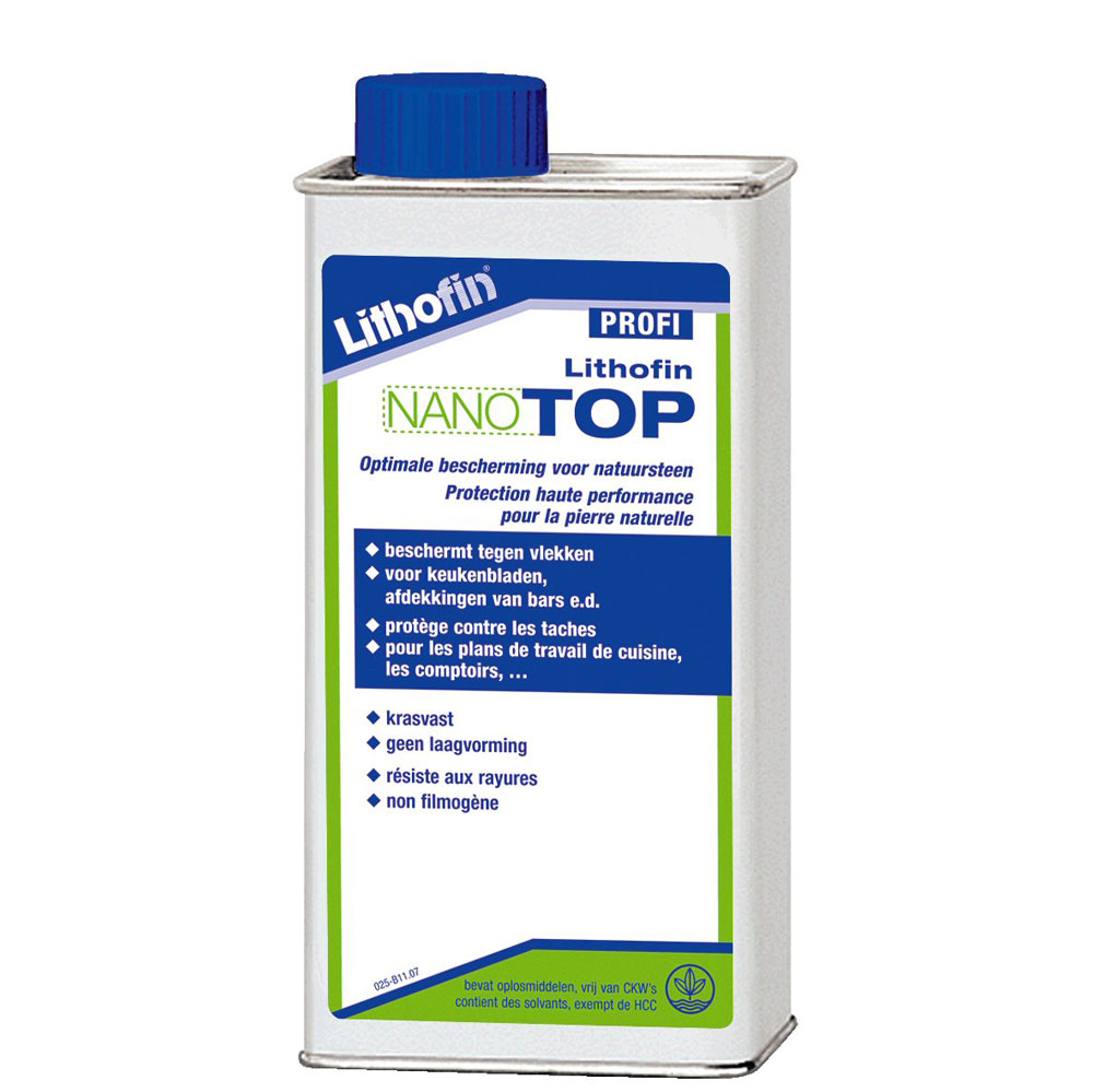 Lithofin PRO NanoTop 1 L (uitsluitend voor industrieel of professioneel gebruik)