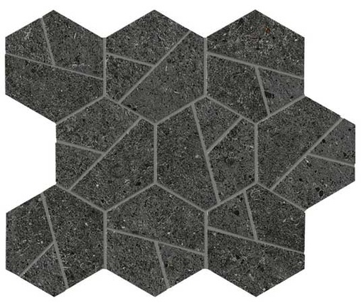 [102.089.0061] Rank black mosaico hex 25/28,5/0,9