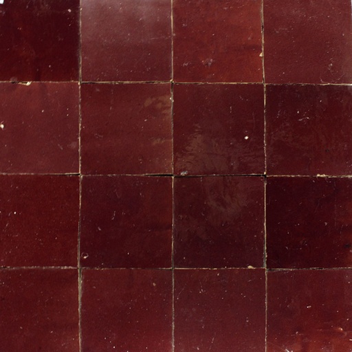 [250.005.0003] Zelliges marrakech red 10/10/1,0