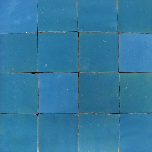 [250.005.0004] Zelliges tetouan bleu 10/10/1,0