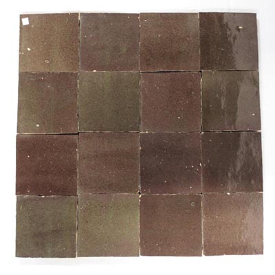 [250.005.0013] Zelliges kenitra aubergine 10/10/1,0