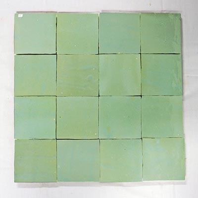 [250.005.0033] Zelliges selouane light green 10/10/1,0