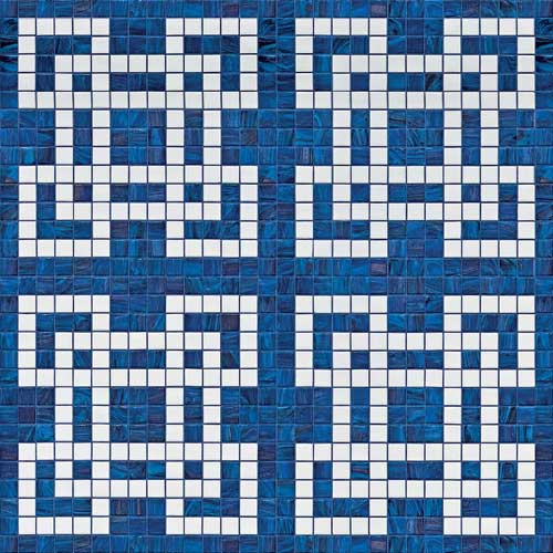 [330.001.0406] Decori granada bianco 291,2/129,4/0,4 papier+kit