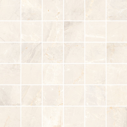 [501.006.0046] Flora ivory mosaico 4,7 30/30/0,95 nat/rett.