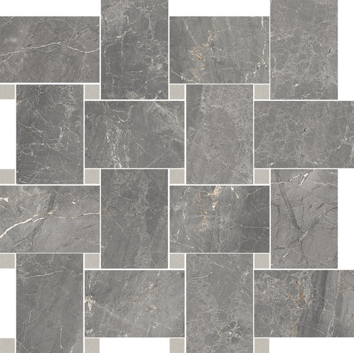 [501.006.0064] Flora silver mosaico contrasti 30/30/0,95 glanz/rett.
