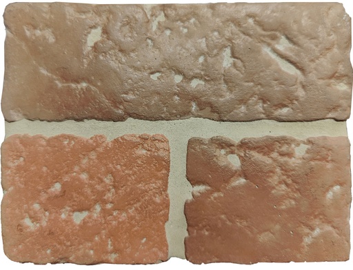 [870.005.0029] Castle stones cobble terracotta/0,6 à 0,8 - 1,2,3