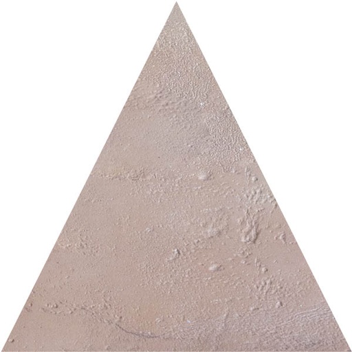 [890.001.0105] Cotto vecchio bianco aged triangle 20/2,5