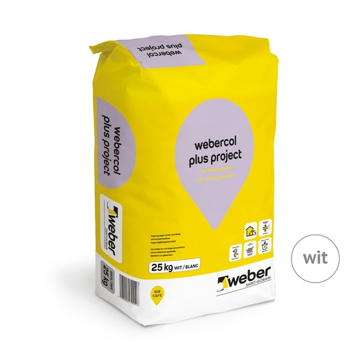 [900.001.0037] Kleefcement webercol plus project wit 25 kg
