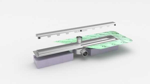 [931.003.0001] Douchegoot Thindrain 800 basis - 84/6,16/5,5cm (19402)