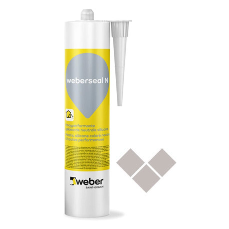 [950.002.0047] Silicone Weberseal N marble 300ml
