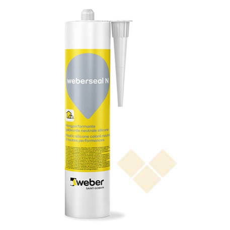 [950.002.0053] Silicone Weberseal N cream 300ml