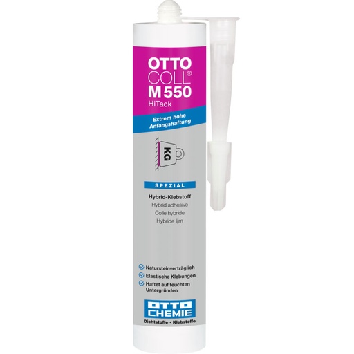[950.003.0002] Hybridelijm Ottocoll M550 HiTack wit 310ml