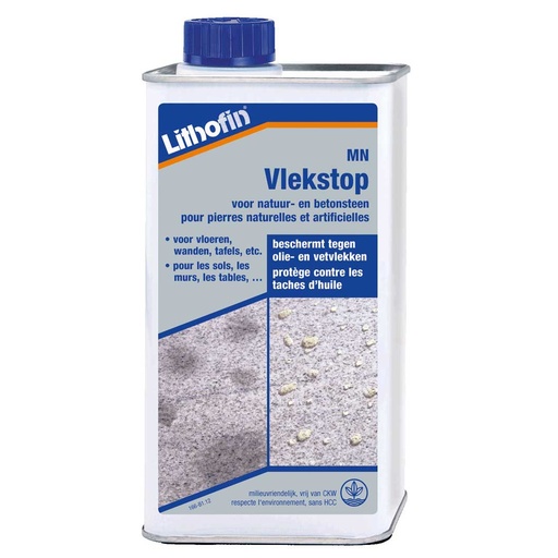 [996.004.0029] Lithofin MN vlekstop 1 L (uitsluitend voor industrieel of professioneel gebruik)