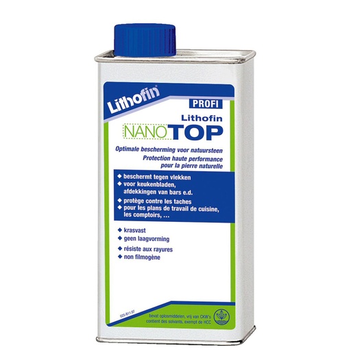 [996.005.0013] Lithofin PRO NanoTop 1 L (uitsluitend voor industrieel of professioneel gebruik)