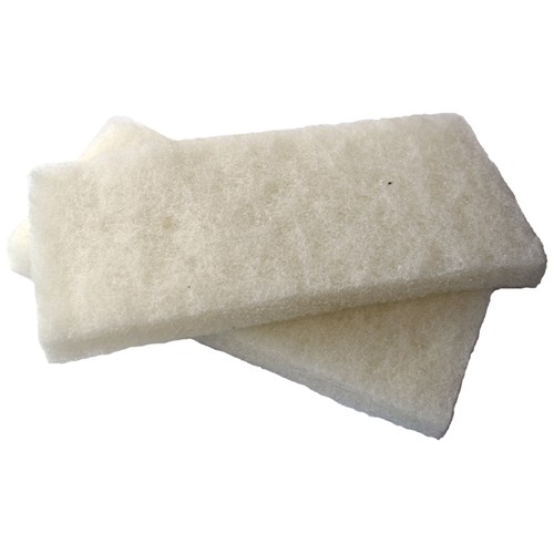 [997.008.0003] Schuurspons vervanging wit, fijne epoxy spons 250x120 (2st)
