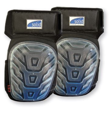 [997.033.0003] Lichte knielappen + PVC beschermkap en comfortgel