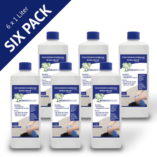 [998.001.0005] Boscobello keramisch cementsluierverwijderaar sixpack 6x1L